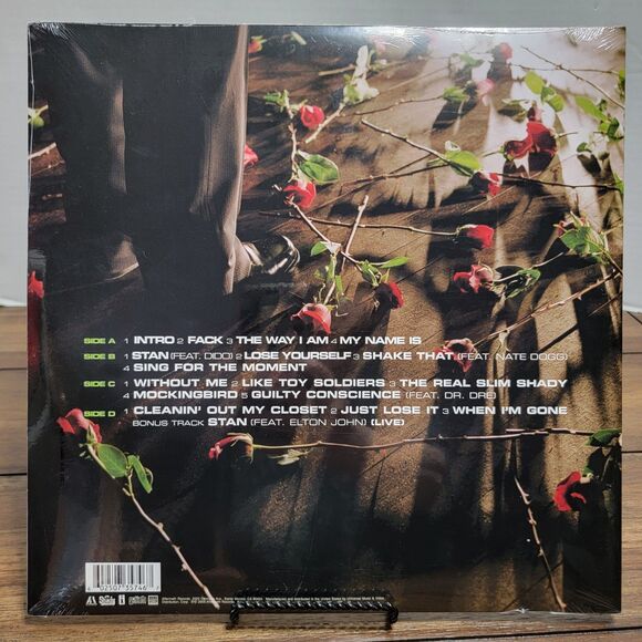 VINYL Emenim: Curtain Call The Hits Exclusive Translucent Blue 2 LP - NEW/SEALED - Picture 4 of 4